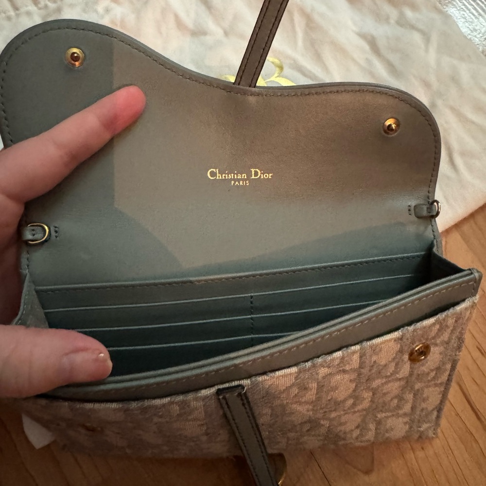 🩶Dior Small Saddle Pouch – Gray Dior Oblique Jacquard🩶 - Picture 4 of 7